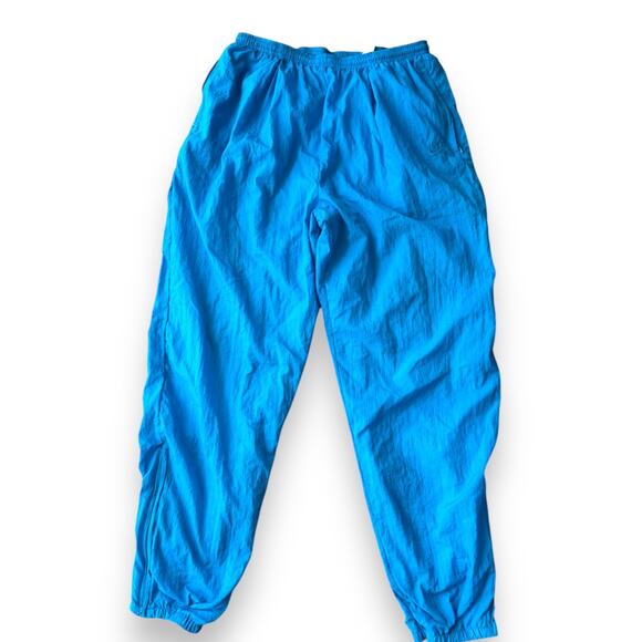 Rare Vintage Nike Men's Blue Green Windbreaker XL Track Suit Jacket & Pants Set - Picture 7 of 11